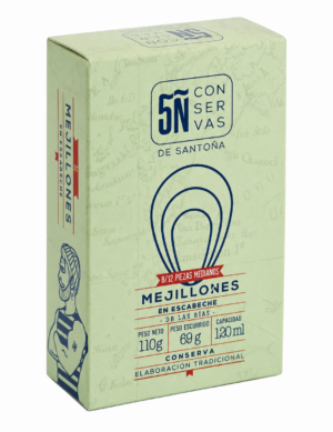 Lata Mejillones Escabeche 120 ml