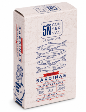 Lata Sardinillas Oliva 125 ml