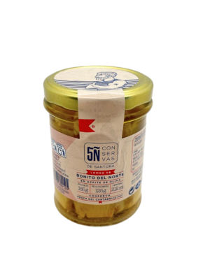 Tarro de Lomo de Bonito del Norte oliva 212 ml