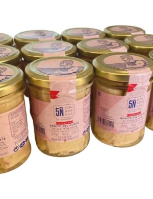 Pack de 12 uds Tarros Bonito del Norte | 5ñ Conservas - Las Mejores Anchoas