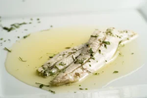 Plato con boqueron
