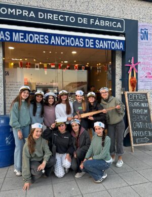 visita niñas