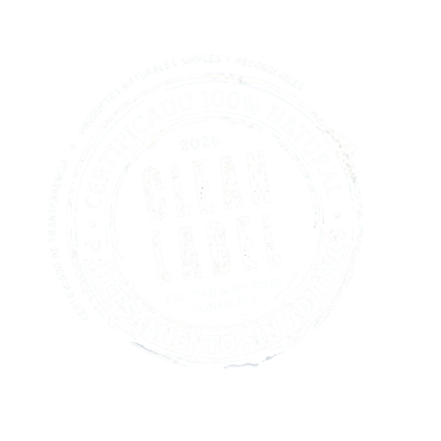 Sello Clean Label Transparente